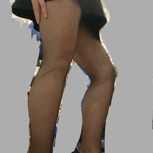 Fishnet Tights High Waisted